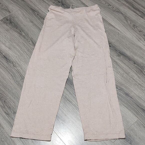 NWT Heather Taupe Pull On Elastic Tie Pant - Picture 6 of 6